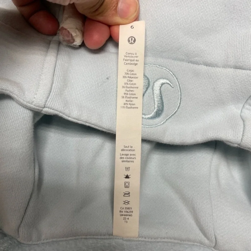 Lululemon Scuba Full-Zip Hoodie classic athletic sweater womens Sz 6 - Picture 12 of 14